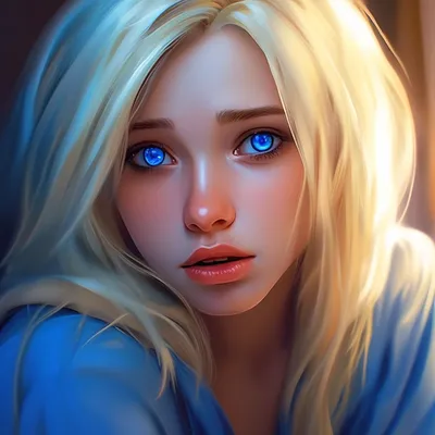 Милая девушка блондинка с голубыми глазами - 66 фото