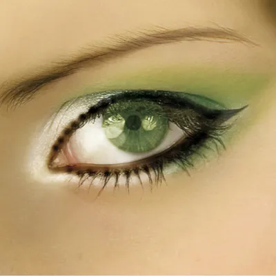 Красивые зеленые глаза - 67 фото