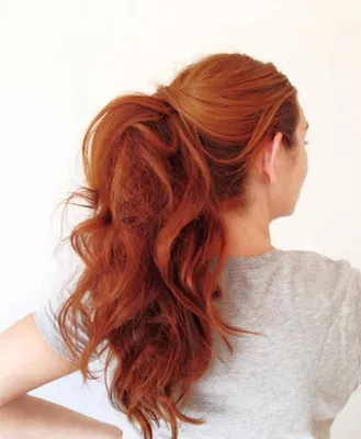 Фото девушек с рыжими волосами со спины - подборка картинок