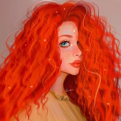 Длинные рыжие волосы (60 лучших фото)