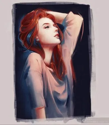 Девушка с короткими рыжими волосами - 66 photo