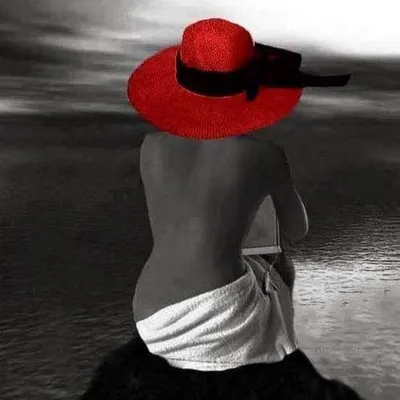 Картинки девушка в шляпе со спины у моря (63 фото) » Картинки и статусы про  окружающий мир вокруг