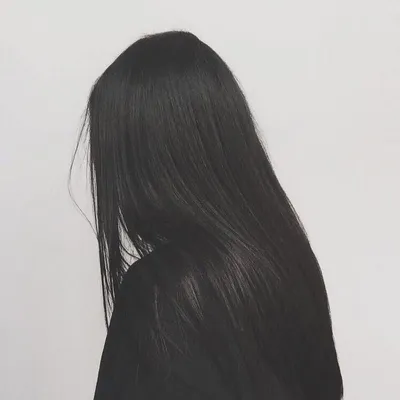 Брюнетка с длинными волосами без лица (41 лучших фото)
