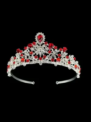 Диадема на голову, корона на свадьбу, карнавальная диадема, тиара, корона  на новый год Amella 37661901 купить за 846 ₽ в интернет-магазине Wildberries