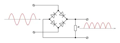 Однофазный диодный мост | Емкость сглаживающего конденсатора - YouTube
