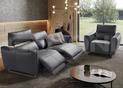 Современный диванный гарнитур из двух диванов и кресла (id 107981131),  купить в Казахстане, цена на Satu.kz