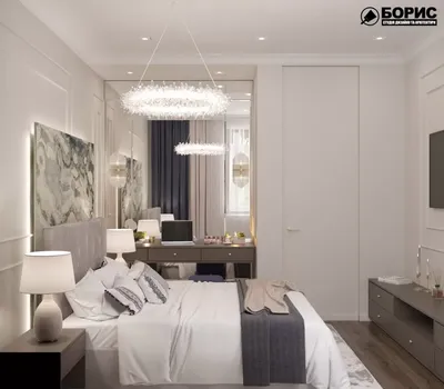 Дизайн-проект небольшой спальни 12м2 Автор: @homedesign_alex 👏🏻👏🏻 ”ЖК  \"Бульвар Экзюпери\", г. Красноярск Для проекта были выбраны… | Instagram