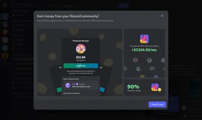 Discord's first creator monetization feature is live for all U.S. servers  (Exclusive) - Tubefilter