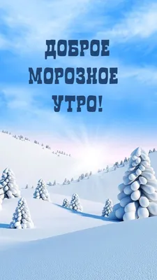 Утро доброе друзья 🤝, Морозное утро…» — создано в Шедевруме