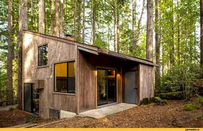 Дом в лесу у озера в Канаде - Блог \"Частная архитектура\"