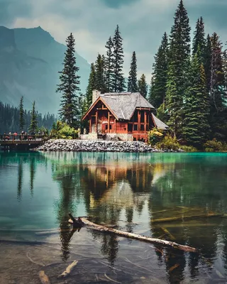 Лесной дом у озера в Канаде - Блог \"Частная архитектура\"