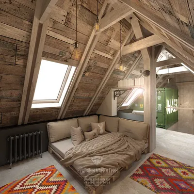 Дома в стиле ЛОФТ из клееного бруса в Москве — проекты КЛМ-Арт™