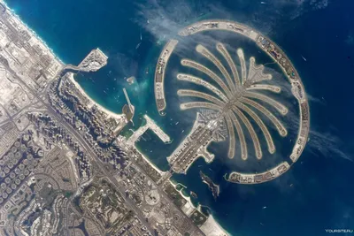 фото из космоса :: город :: Дубай :: на минималках - JoyReactor