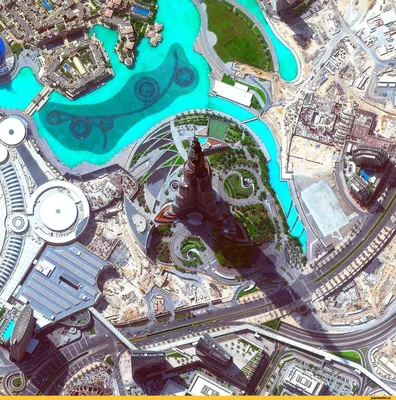 фото Дубая из космоса - Всё об ОАЭ