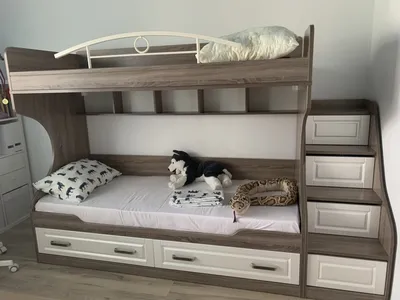 Полностью деревянные верхние и нижние кровати, двухэтажные высокие и низкие  кровати, детские кровати, современные и простые двухслойные кровати,  верхние | AliExpress