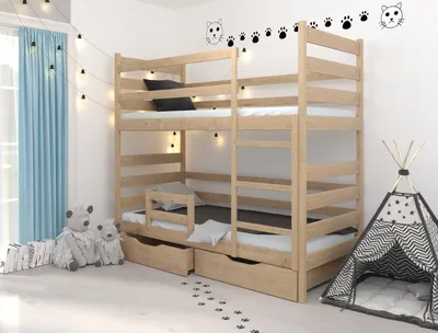 Двухэтажная кровать купить в Екатеринбурге - Массив Мастер