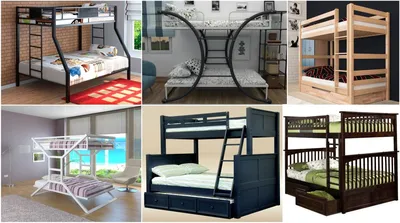 Купить Двухэтажная кровать \"Сказочный домик\" - Двухэтажные кровати в  большом ассортименте с доставкой по СПБ