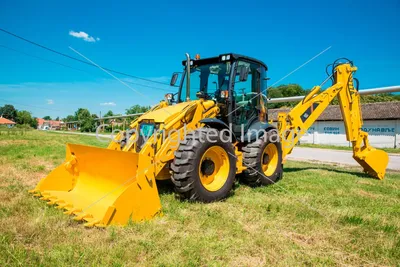 Аренда экскаватора погрузчика JCB 3CX в Москве и Московской области от  Спецавтобаза № 1