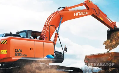 Аренда гусеничного экскаватора Hitachi ZX 160 в Москве и Московской области