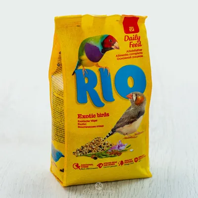 Rio корм для экзотических птиц основной - 1 кг - купить в Москве | КотМатрос