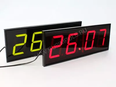 История электронных часов | РусИмпульс – производство электронных табло
