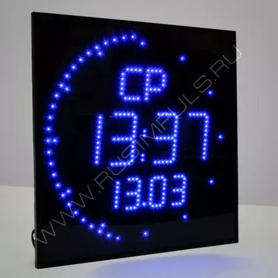 Настольные электронные часы с большим LED дисплеем GH0712L, будильник,  термометр. Большие цифры. Черный корпус, зеленый дисплей. купить по низкой  цене с доставкой и отзывами в интернет-магазине OZON (373780819)
