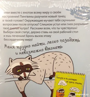 Набор статусов для рабочего стола от дерзкого енота купить в Минске -  подарки и сувениры на OZ.by