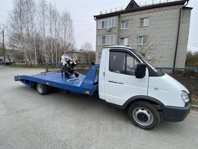Эвакуатор ГАЗель NEXT, 0,8 тонны, купить по России, продажа по цене завода,  ломаная платформа - НОВАЗ