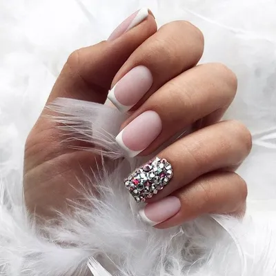Накладные ногти среднего и розового цвета с леопардовым рисунком, накладные  ногти для французского маникюра, матовые стильные накладные ногти с  наклейками | AliExpress