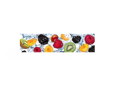 Свежие фрукты с брызг воды на белом фоне :: Стоковая фотография ::  Pixel-Shot Studio