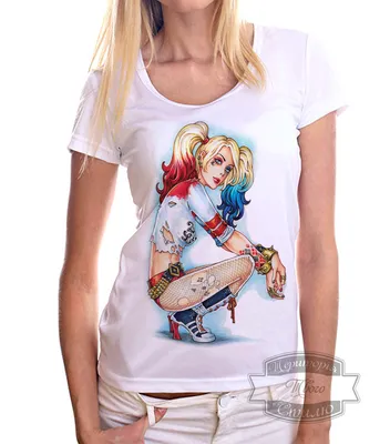 Футболка Харли Квин Top-TshirT 99197444 купить за 840 ₽ в интернет-магазине  Wildberries