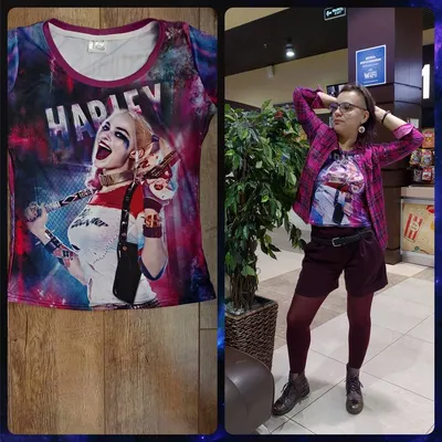 Футболка JHK женская Harley Quinn. Suicide Squad (Харли Квин, Отряд  самоубийц) размер M от продавца: Nevermind – в интернет-магазине ROZETKA |  Купить в Украине: Киеве, Харькове, Днепре, Одессе, Запорожье, Львове