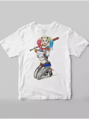 Футболка Харли Квинн: купить футболку Harley Quinn в интернет магазине  Toyszone.ru