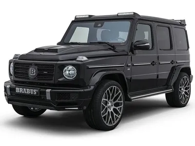 Скачать обои тюнинг, джип, внедорожник, mercedes, black, brabus, tuning,  4x4, раздел mercedes в разрешении 1366x768