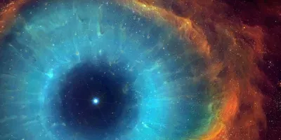 Око Бога - планетарная туманность - Туманность Улитка (Helix Nebula, NGC  7293)