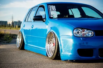 ArtStation - Volkswagen Golf MK4 Widebody-inspired Tuning