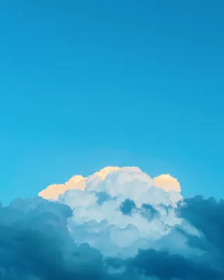 Голубое небо без облаков - красивые фото