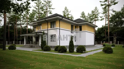 Жилой дом 120м2+21м2 с гаражем 35м2 - Спец. Проект, цена, фото и отзывы.