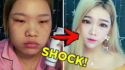 SHOCKING TRANSFORMATION OF ASIAN😱💥. Viral ASIAN MAKEUP BEFORE and AFTER.  THE POWER OF MAKEUP. - YouTube