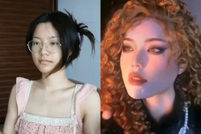 Азиатский макияж: шокирующие фото девушек до и после перевоплощения