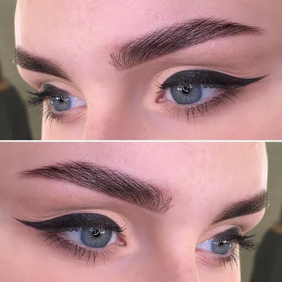 Королёва Ольга on Instagram: “Идеальные брови? Это уже давно не роскошь🙌🏻  На фото коррекция и окраска нашей новой любимицей - хной Ekko… | Makeup,  Brows, Eyebrows