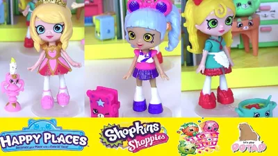 Authentic Shopkins Season 3 Moose Toys #3-069 Purple Peachy Peach FREE  SHIPPING! | eBay