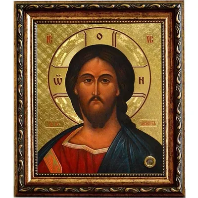 Икона «Христа Спасителя» ✓ — купить икона «христа спасителя» в мастерской  янтаря Baltamber.com