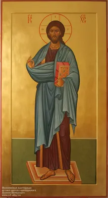 Спаситель (ростовой образ) – заказать икону в иконописной мастерской в  Москве