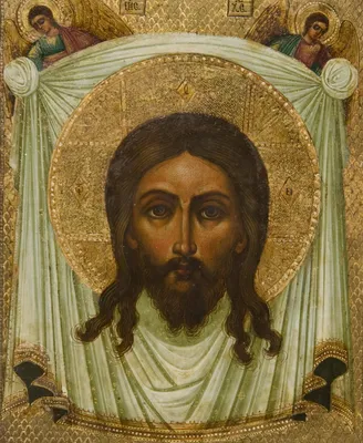 Рукописная икона Спасителя 5: купить в Москве