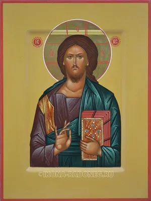 Икона Спасителя - Иконописная мастерская Радонежъ | Москва
