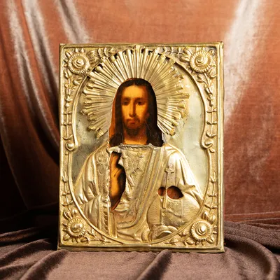 Картина по номерам Икона Христа Спасителя, Brushme, GX5237 - описание,  отзывы, продажа | CultMall