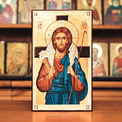 Икона Христа Спасителя из янтаря, Купить икону Одесса, Киев, Сумы