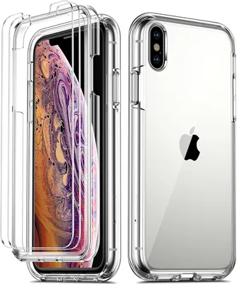Amazon.com: COOLQO Compatible for iPhone X/XS Case [10 FT Military Grade  Drop Protection][2 X Tempered Glass Screen Protector][Dual Layer] Heavy  Duty Shockproof Protective Clear Phone Cover Case for iPhone X/XS : Cell