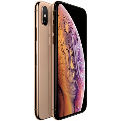 Apple iPhone Xs Gold Mock-Up - Mockup Daddy